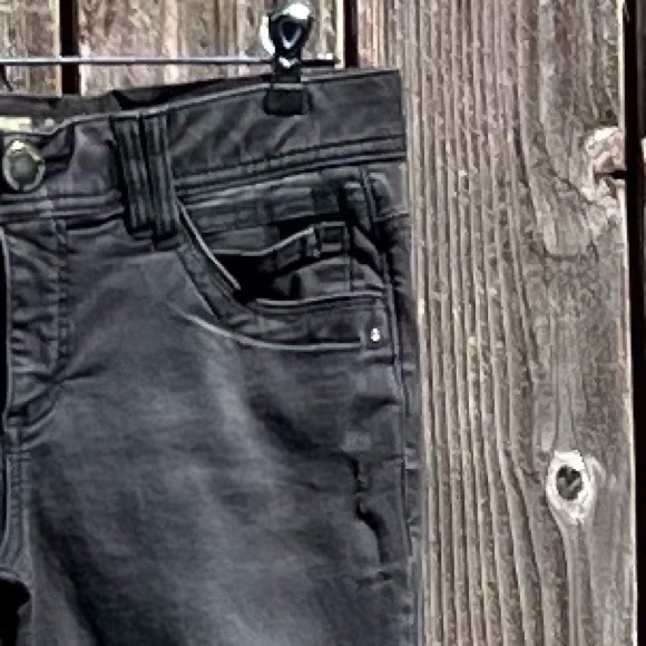 Democracy Ab technology black distressed skinny jeans size 6 - Picture 7 of 16